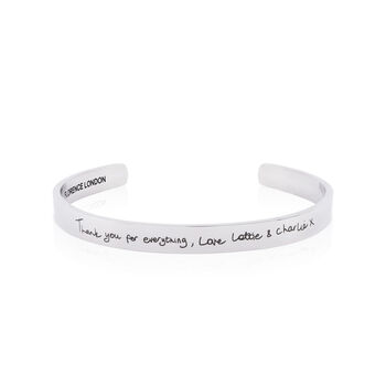 Personalised Women's Handwriting Bracelet, 5 of 5