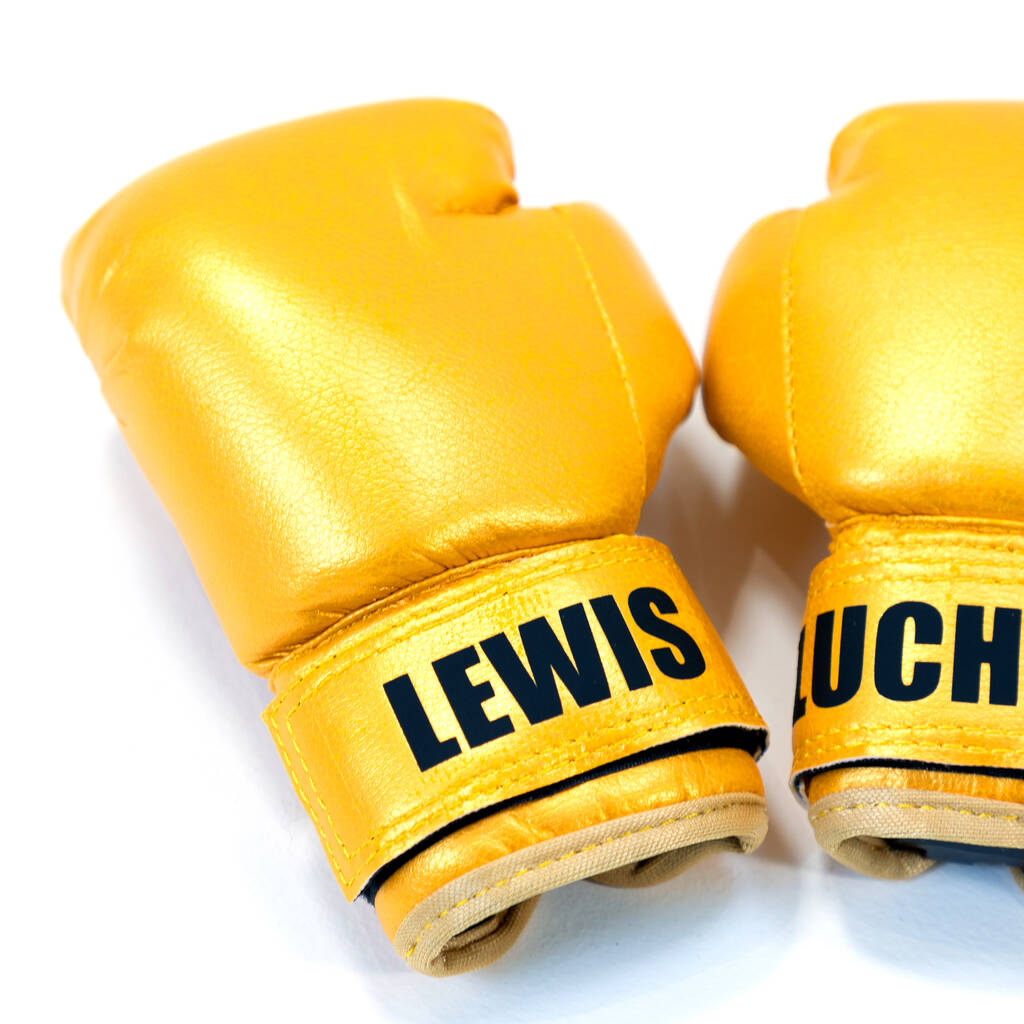 Personalised Baby Boxing Gloves * Toddler Gloves * By We Print Balls