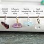 Personalised Initial Birthstone Necklace, thumbnail 5 of 8