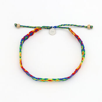 Leme Surf Anklet Rainbow Edition Just Like Us Pride, 2 of 8