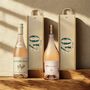 Personalised 40th Birthday Rosé Wine Gift Set, thumbnail 1 of 8
