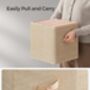 Eight Piece Fabric Storage Cubes Set, thumbnail 3 of 7