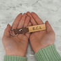 Personalised Initials Wooden Keyring, thumbnail 7 of 7