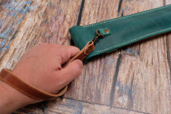 Personalised Leather Drumstick Carry Case, 12 of 12