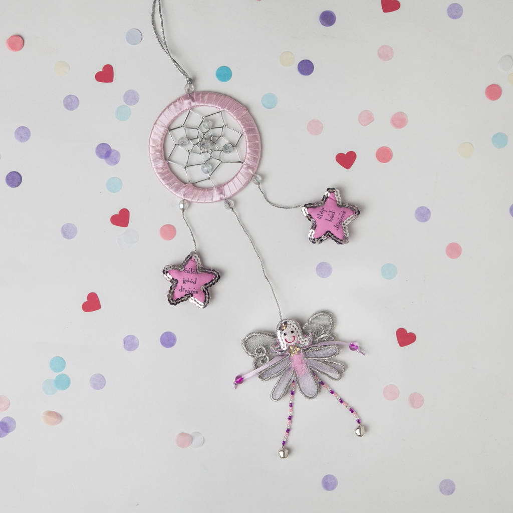 Image of Fairy Dreamcatcher For Little Girls Bedrooms