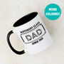 Personalised Year 'Different Class Dad' Britpop Mug, thumbnail 1 of 6