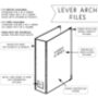 Red Collection Lever Arch File, thumbnail 3 of 7