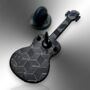 Acoustic Guitar Musical Instrument Enamel Pin Badge, thumbnail 6 of 8
