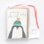 Christmas Penguin Design Pack Of Ten Cards, thumbnail 3 of 3