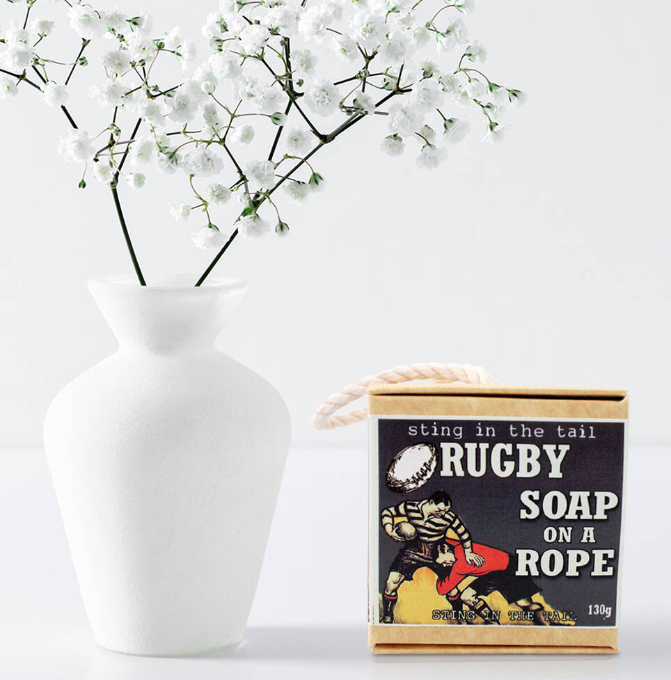 'Rugby Ball Soap' Gift For Rugby Player, 1 of 2