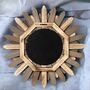 Hand Crafted Bohemian Wood Mirror, thumbnail 4 of 7