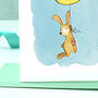 Rabbit 8th Birthday Card, thumbnail 2 of 7