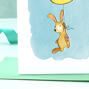 Rabbit 8th Birthday Card, 2 of 7