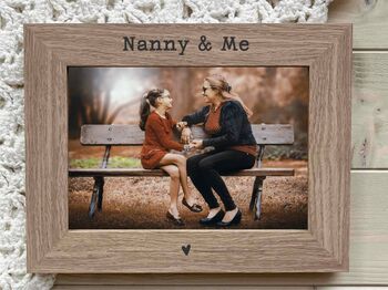 Nanny And Me Photo Frame, 2 of 2