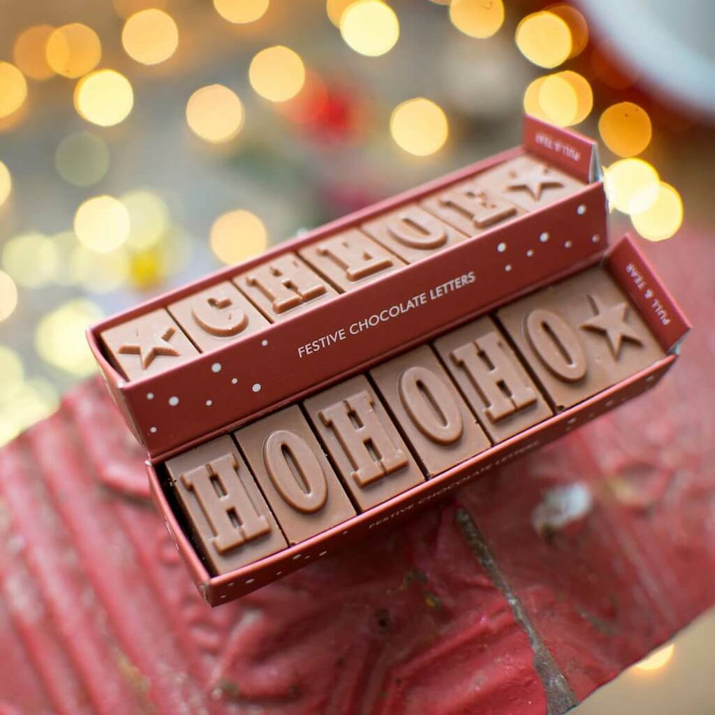 Personalised Chocolate Stocking Fillers Three Boxes, 1 of 3
