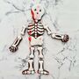 Halloween Iced Biscuit Gift, Skeleton Puzzle, thumbnail 1 of 8