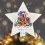Personalised Weimaraner In Christmas Lights, thumbnail 3 of 10
