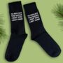 New Socks Funny Christmas Stocking Filler For Him, thumbnail 1 of 2