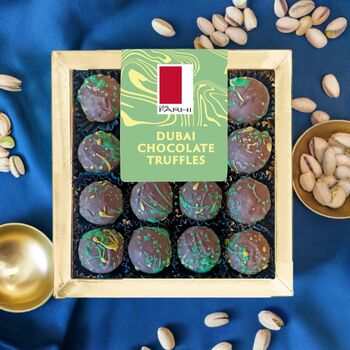 Dubai Chocolate Truffles In Luxury Gift Box, 192g, 2 of 4