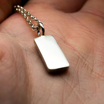 Sterling Silver Fingerprint Memorial Pendant, 4 of 6