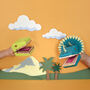 Create Your Own Dinosaur Puppets Kit, thumbnail 1 of 9