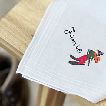 Personalised Ski Handkerchief, 3 of 3