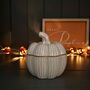 Ceramic Pumpkin Pot With Lid, thumbnail 1 of 2