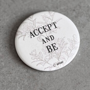 Accept And Be Pocket Mirror, 2 of 4