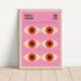 Bauhaus Eyes Print, thumbnail 3 of 4