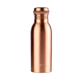 Personalised Pure Copper Water Bottle, 6 of 8