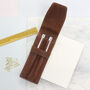 Ladies Pen Set With Personalised Leather Case, thumbnail 4 of 5