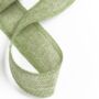 Luxury Green Cotton Ribbon 20 Metres Roll, thumbnail 1 of 2