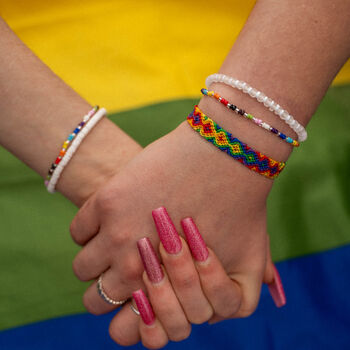 Leme Surf Bracelet Rainbow Edition Just Like Us Pride, 2 of 10