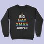 Big Gay Christmas Lgbt+ Christmas Jumper, thumbnail 1 of 2