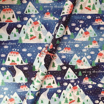 Little Christmas Scene Wrapping Paper, 8 of 10