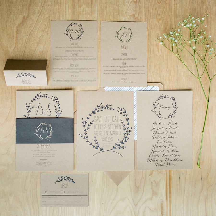 Whimsical Wedding Invitations By Sincerely May