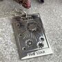 925 Sterling Silver The Star Tarot Necklace, thumbnail 2 of 6