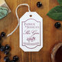 Personalised Sloe Gin Label Stamp, thumbnail 1 of 3