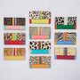 Hema Multicoloured Recycled Leather Clutch Purse, thumbnail 1 of 4