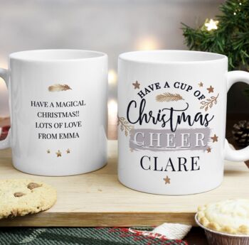 Personalised Mug Of Christmas Cheer, 4 of 4