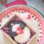 Hand Iced Personalised Penguin Biscuit Gift, Valentines Gift, thumbnail 1 of 4