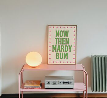 Mardy Bum Lyrics Wall Art Print Music Gallery, 3 of 10