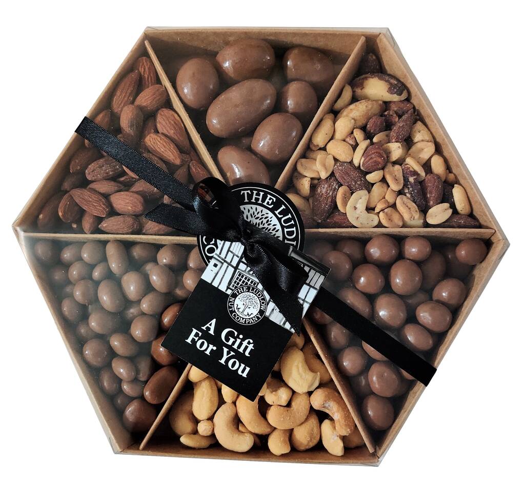 Luxury Confectionery And Nut Selection Gift Tray