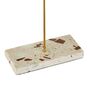 Terrazzo And Gold Tone Triple Jewellery Stand, thumbnail 5 of 5