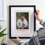 Photo Memory Linen 4th Anniversary Print, thumbnail 2 of 3
