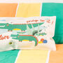 Children's Personalised Crocodile Themed Cushion, thumbnail 5 of 9