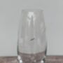 Clear Barrel Vase With Sparkle, thumbnail 1 of 5