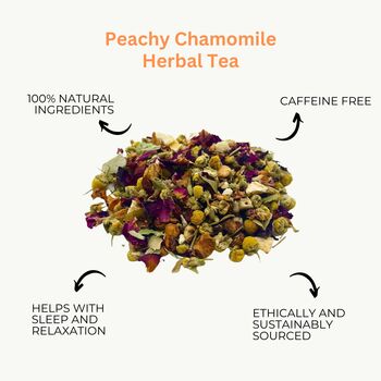 Peachy Chamomile Loose Leaf Tea, 2 of 6