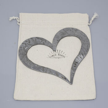 Personalised Iron Heart Sculpture, 8 of 8