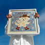 Howdy Cowboy Dog Print, Nursery Print, Kids Room, thumbnail 7 of 11